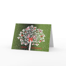 WeihnachtsKardinals-Gruß-Karte