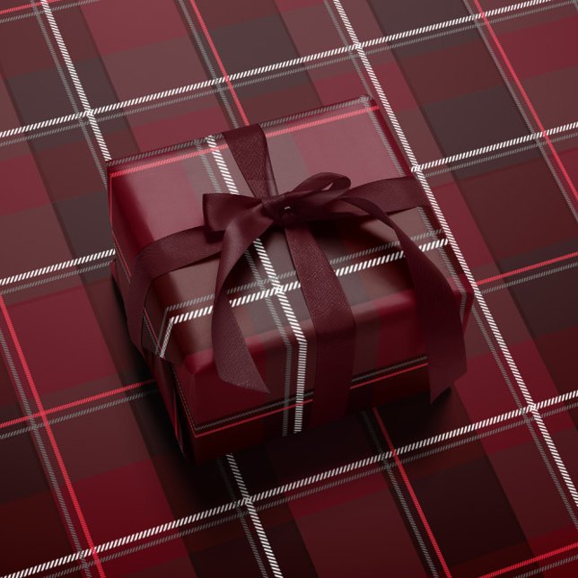 Weihnachtskariert klassisch einfach geschenkpapier (Von Creator hochgeladen)