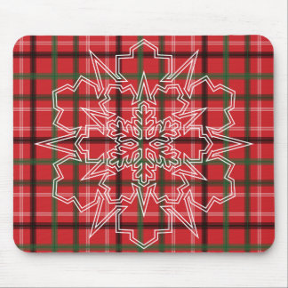 Weihnachtskariert Mousepad