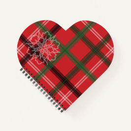 Weihnachtskariert Notizbuch