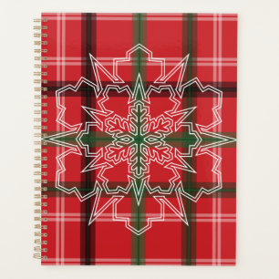 Weihnachtskariert Planer