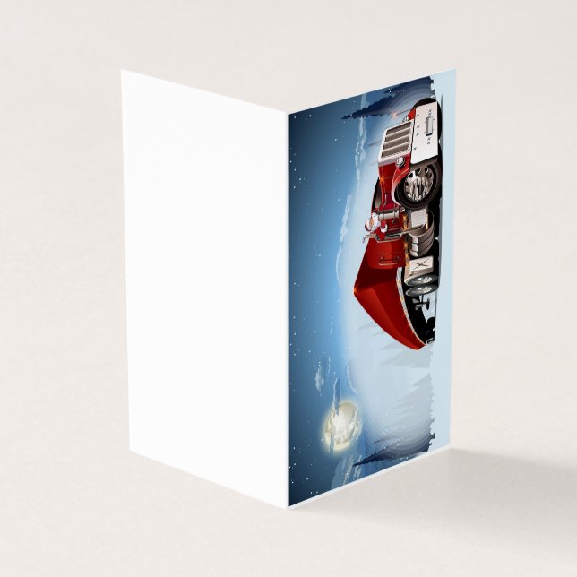 Weihnachtskarte (Vorderseite)