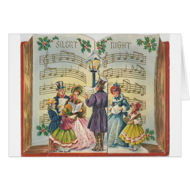 Weihnachtskarte (Vorderseite (Horizontal))
