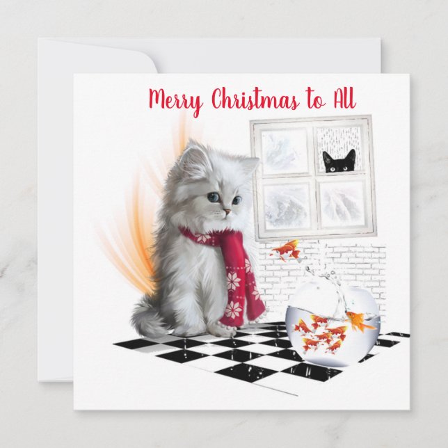 Weihnachtskarte (Vorderseite)