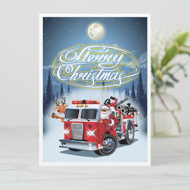 Weihnachtskarte (Stehend Vorderseite)