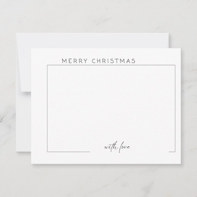 Weihnachtskarte (Vorderseite)