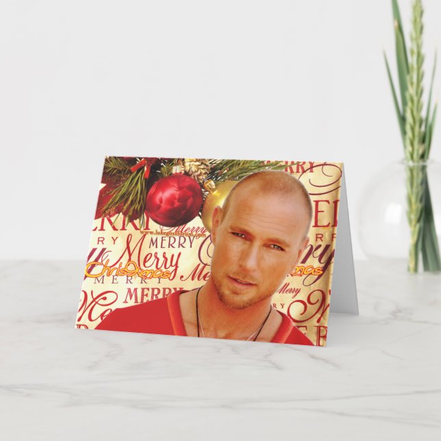 Weihnachtskarte 2009 Luke Goss Feiertagskarte (Vorderseite)
