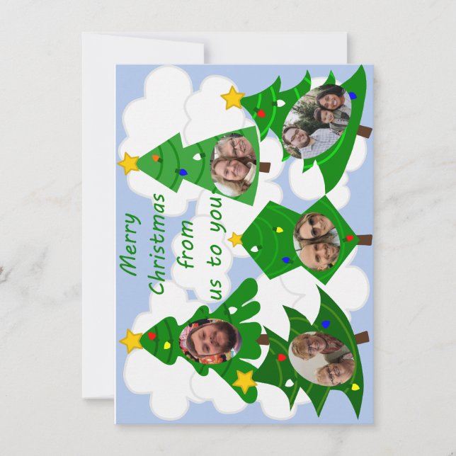 Weihnachtskarte 2024 dankeskarte (Vorderseite)
