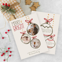 Weihnachtskarte 2025 für Fotos