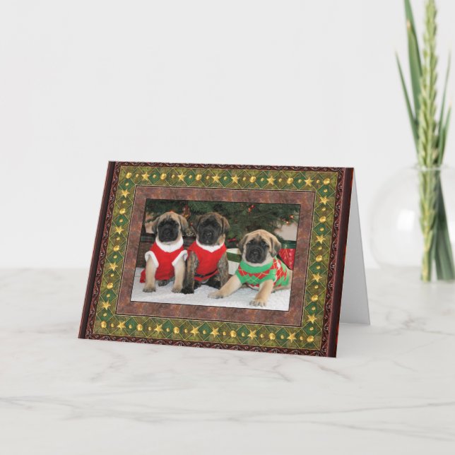 Weihnachtskarte 2 feiertagskarte (Vorderseite)