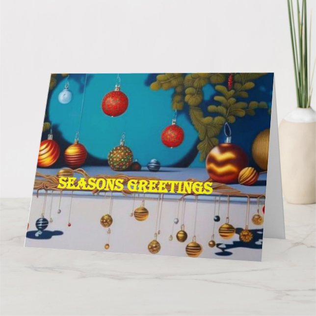 Weihnachtskarte 2 karte (Vorderseite)