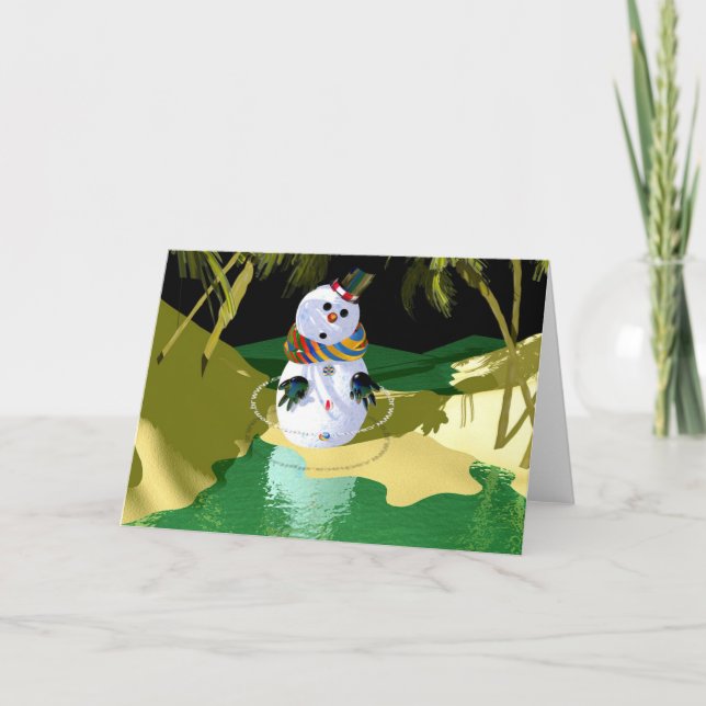 Weihnachtskarte 3 feiertagskarte (Vorderseite)