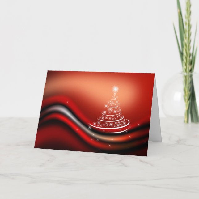 Weihnachtskarte 4 (personifizieren Sie) Feiertagskarte (Vorderseite)