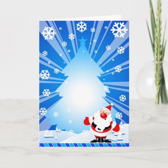 Weihnachtskarte 5 (personifizieren Sie) Feiertagskarte (Vorderseite)