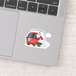 Weihnachtskarte Aufkleber