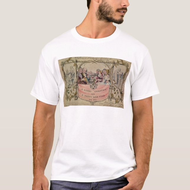 Weihnachtskarte, Beispiel des bekannten T-Shirt (Vorderseite)