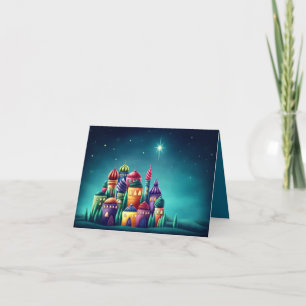 Weihnachtskarte - Bethlehem Star Karte