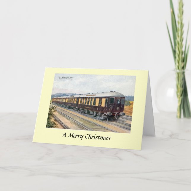 Weihnachtskarte - Brighton Belle Feiertagskarte (Vorderseite)