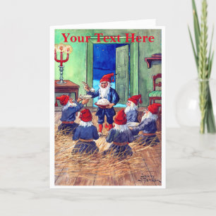 Weihnachtskarte Dankeskarte