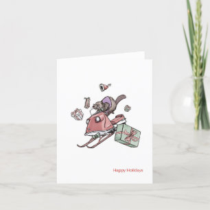 Weihnachtskarte Dankeskarte