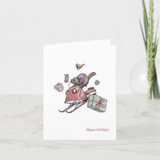 Weihnachtskarte Dankeskarte