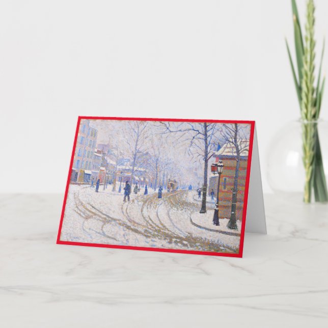 Weihnachtskarte Dankeskarte (Vorderseite)