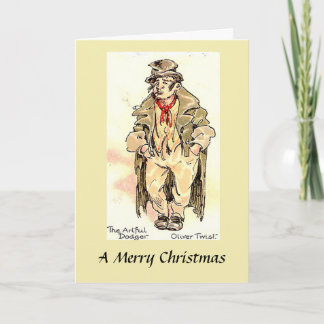 Weihnachtskarte - Der Artful Dodger Karte
