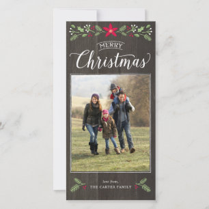 Weihnachtskarte der Folkflora Feiertagskarte