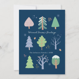 Weihnachtskarte der Jahreszeit Einladung