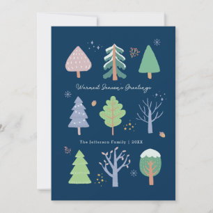 Weihnachtskarte der Jahreszeit Einladung