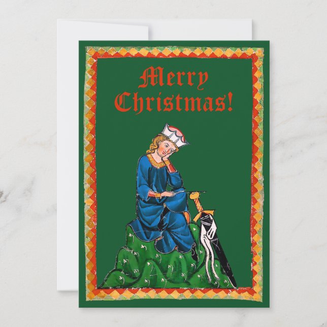 Weihnachtskarte des Prinzen Feiertagskarte (Vorderseite)