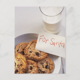 Weihnachtskarte des Weihnachtsmanns Feiertagspostkarte