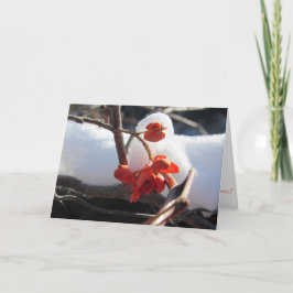 Weihnachtskarte "Die Stille der Nation" Karte