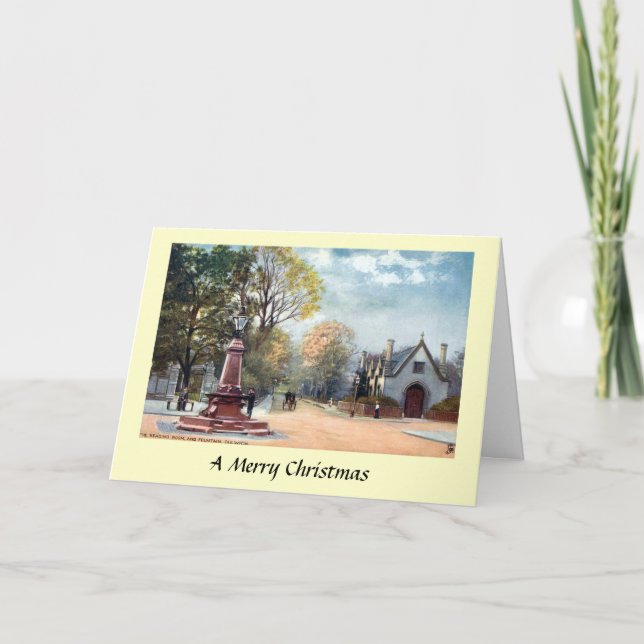 Weihnachtskarte - Dulwich, London Feiertagskarte (Vorderseite)