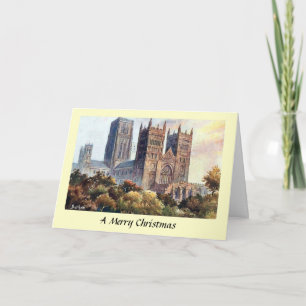 Weihnachtskarte - Durham-Kathedrale Feiertagskarte