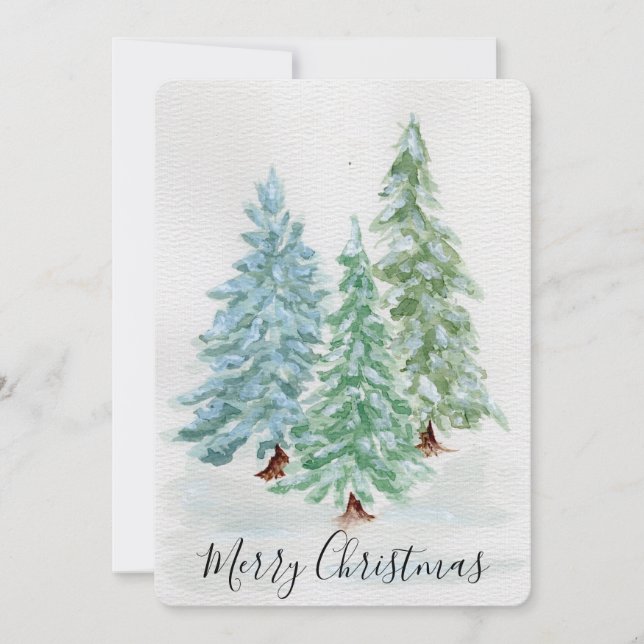 Weihnachtskarte Einladung (Vorderseite)