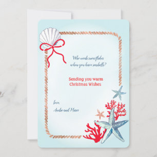 Weihnachtskarte Einladung