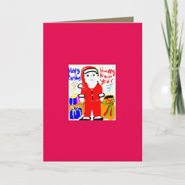 Weihnachtskarte Feiertagskarte (Vorderseite)