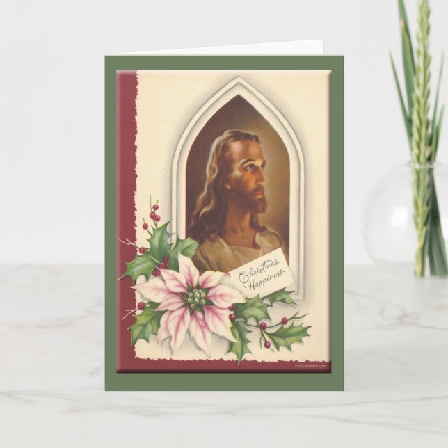 Weihnachtskarte Feiertagskarte (Vorderseite)