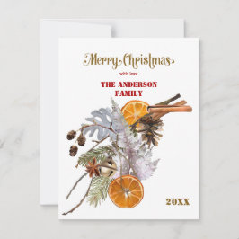 Weihnachtskarte Feiertagskarte