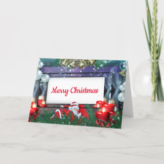 Weihnachtskarte Feiertagskarte