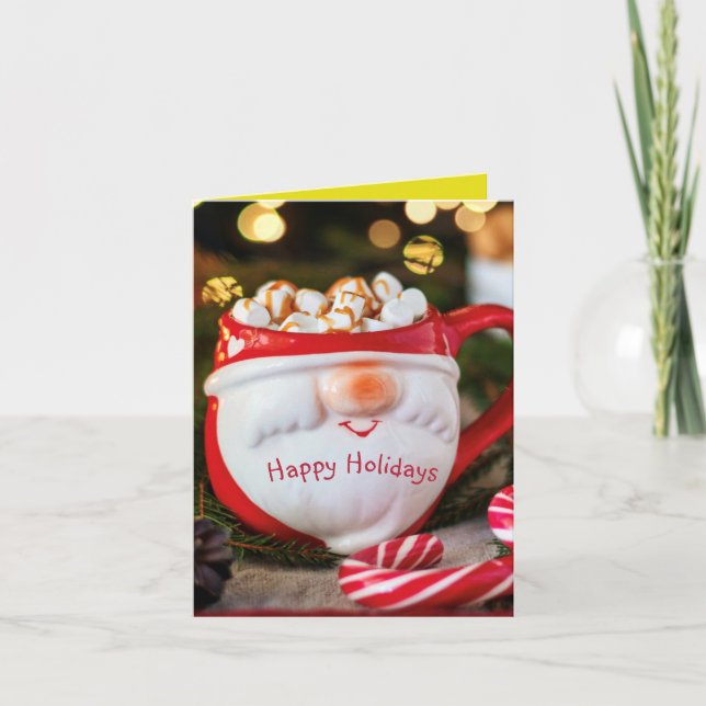 Weihnachtskarte Feiertagskarte (Vorderseite)