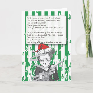 Weihnachtskarte Feiertagskarte