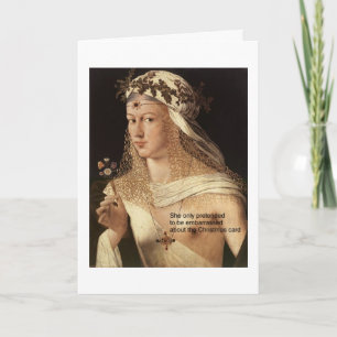 Weihnachtskarte Feiertagskarte