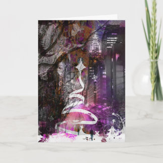 Weihnachtskarte Feiertagskarte