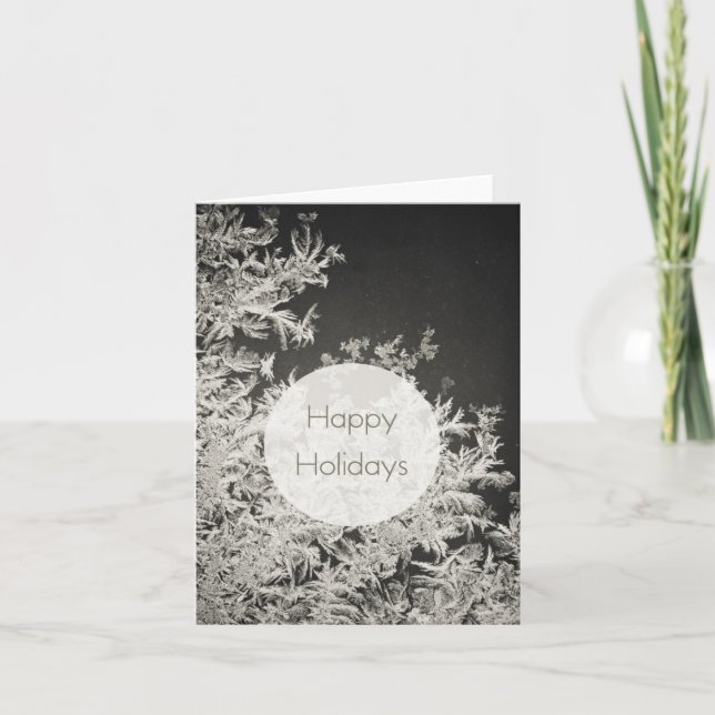 Weihnachtskarte Feiertagskarte (Vorderseite)