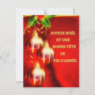 Weihnachtskarte Feiertagskarte