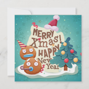 Weihnachtskarte Feiertagskarte