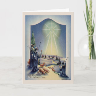 Weihnachtskarte Feiertagskarte