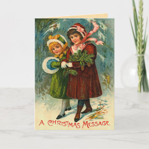 Weihnachtskarte Feiertagskarte